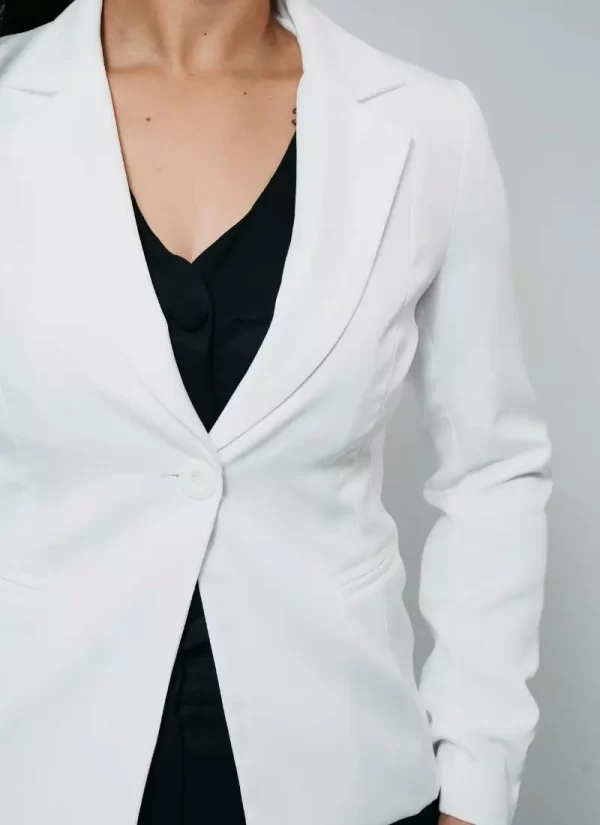 Blazer Feminino Aurora – Branco Neve - Image 6