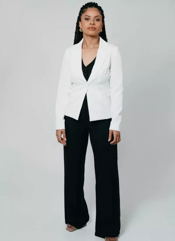 Blazer Feminino Aurora – Branco Neve - Image 4