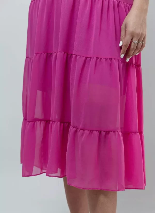 Vestido Encanto Ciganinha – Rosa Profundo - Image 3