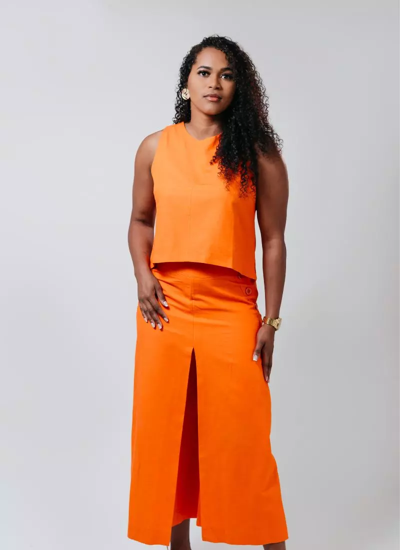 Conjunto Midi Aurora – Laranja Solar